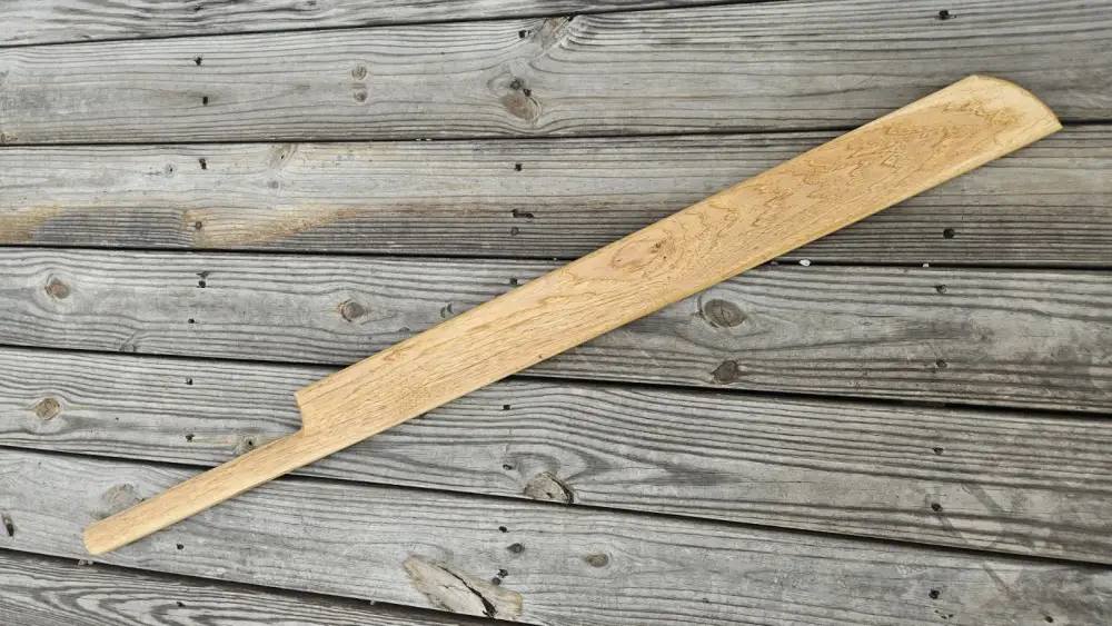 4-4.5lb (1.81-2KG) Laminated Hickory Heavy Weight Suburito Bokken-img-2