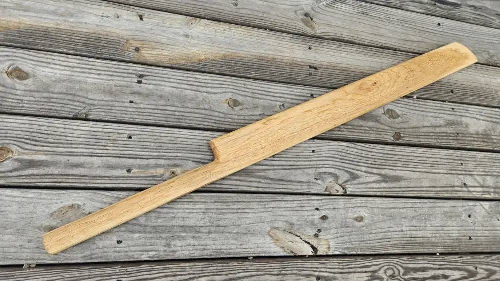 4-4.5lb (1.81-2KG) Laminated Hickory Heavy Weight Suburito Bokken-img-1