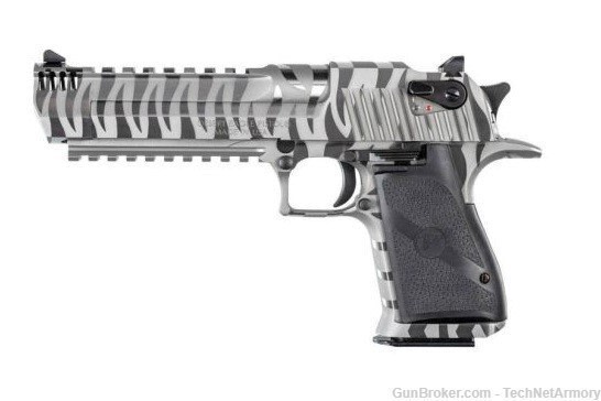 Magnum Research Desert Eagle White Tiger Stripe .44MAG DE44WTS-img-0