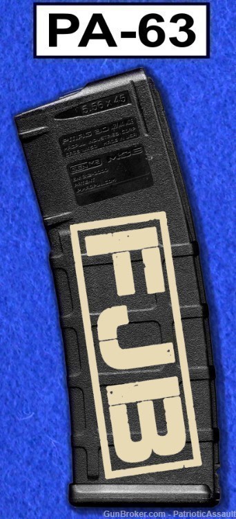 LASER ENGRAVED PMAG 30 GEN M2 - FJB F*CK BIDEN - NO CC FEE - SHIPPING TO CA-img-0