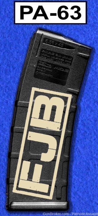 LASER ENGRAVED PMAG 30 GEN M2 - FJB F*CK BIDEN - NO CC FEE - SHIPPING TO CA-img-1