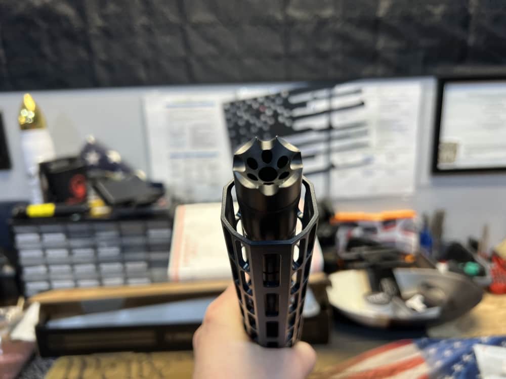 14.5in (556) B.A.D / Aero Socom Blue AR Pistol Build Kit -CWRAY-img-34