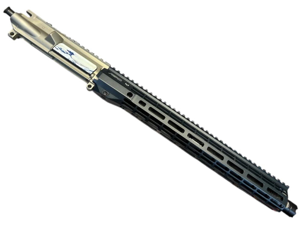 14.5in (556) B.A.D / Aero Socom Blue AR Pistol Build Kit -CWRAY-img-17