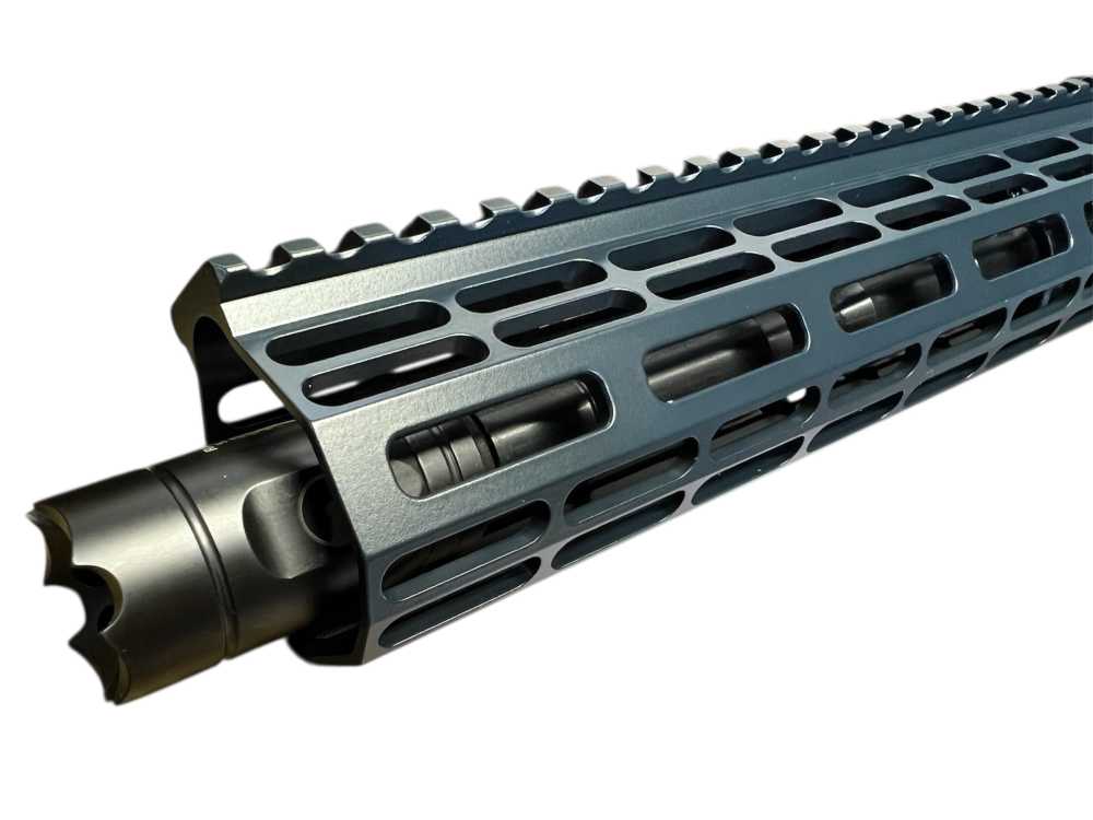 14.5in (556) B.A.D / Aero Socom Blue AR Pistol Build Kit -CWRAY-img-22