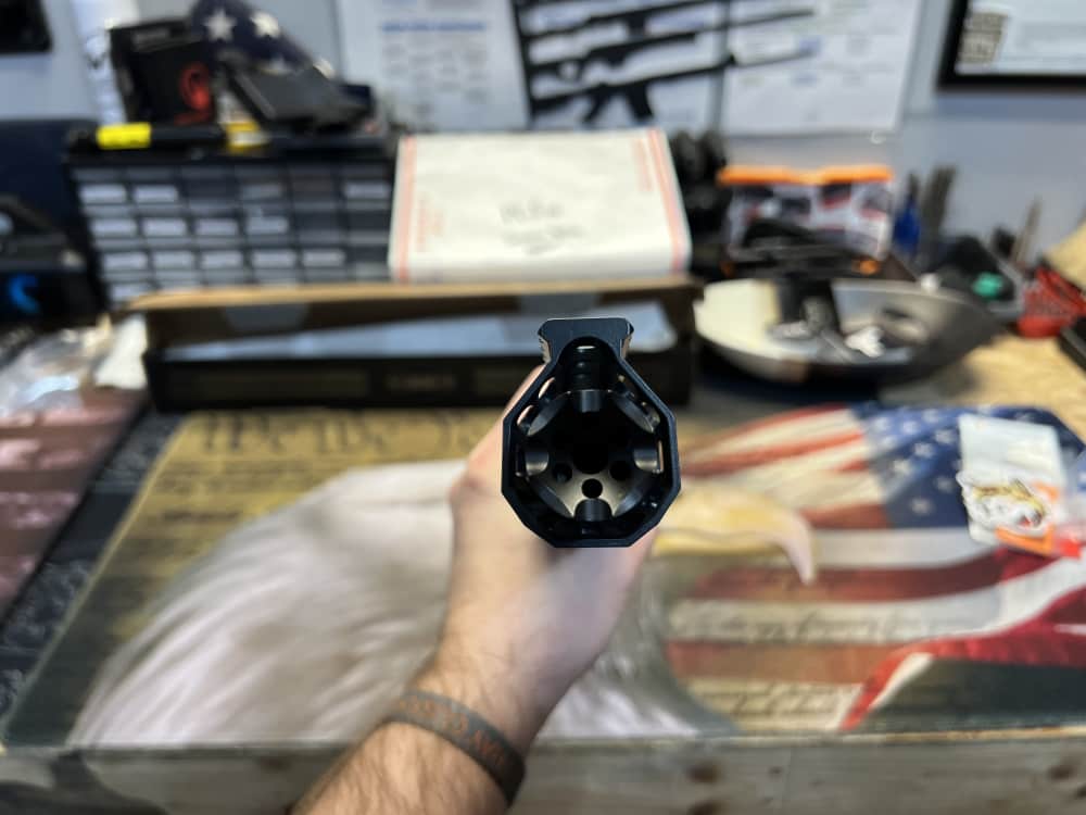 14.5in (556) B.A.D / Aero Socom Blue AR Pistol Build Kit -CWRAY-img-35