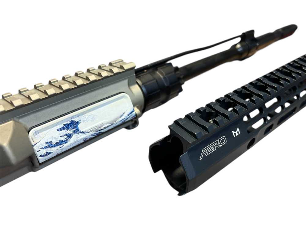 14.5in (556) B.A.D / Aero Socom Blue AR Pistol Build Kit -CWRAY-img-2