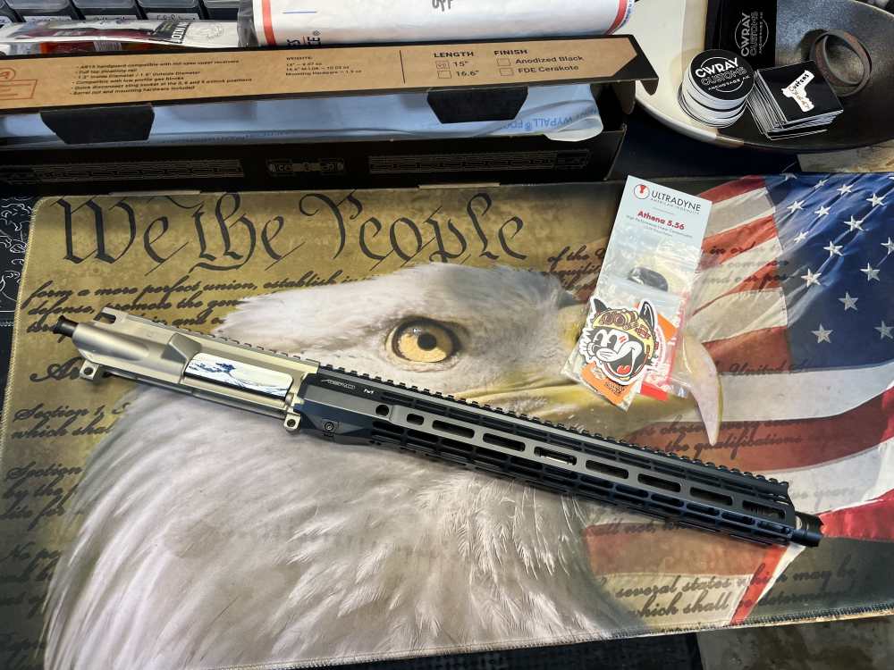 14.5in (556) B.A.D / Aero Socom Blue AR Pistol Build Kit -CWRAY-img-39