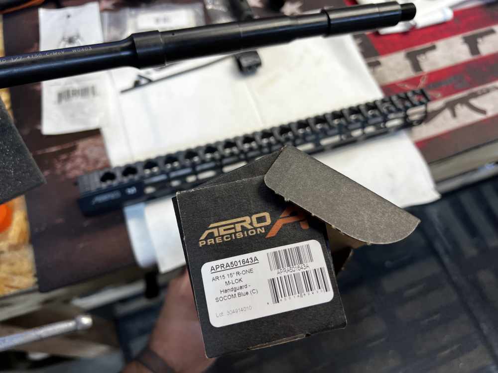 14.5in (556) B.A.D / Aero Socom Blue AR Pistol Build Kit -CWRAY-img-11