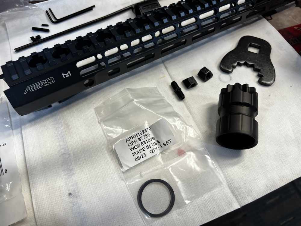 14.5in (556) B.A.D / Aero Socom Blue AR Pistol Build Kit -CWRAY-img-3