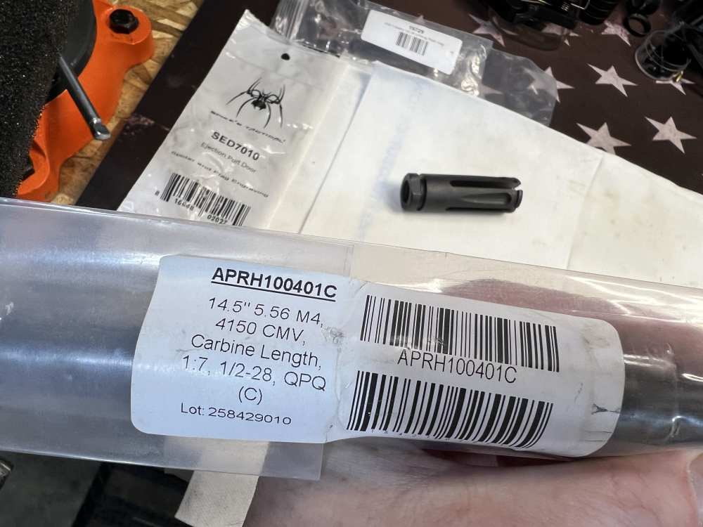 14.5in (556) B.A.D / Aero Socom Blue AR Pistol Build Kit -CWRAY-img-5