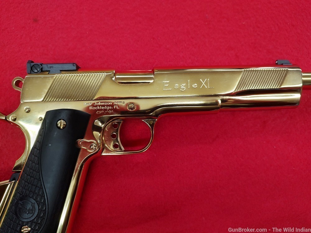 IVER JOHNSON EAGLE XL45 .45ACP CARBINE 16" BBL 24K GOLD-img-6