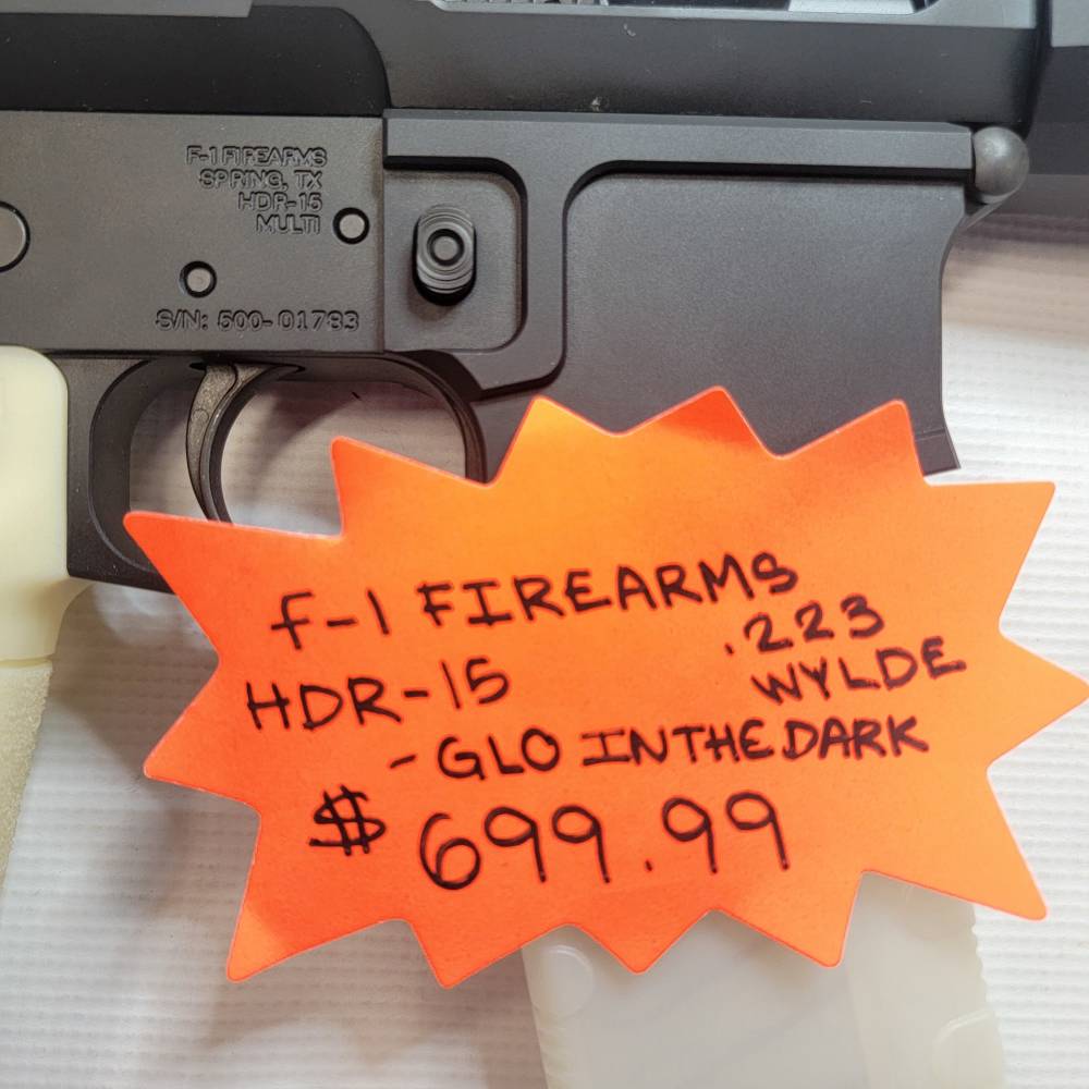 Glo in the Dark F-1 firearms HDR-15 .223 wylde-img-2