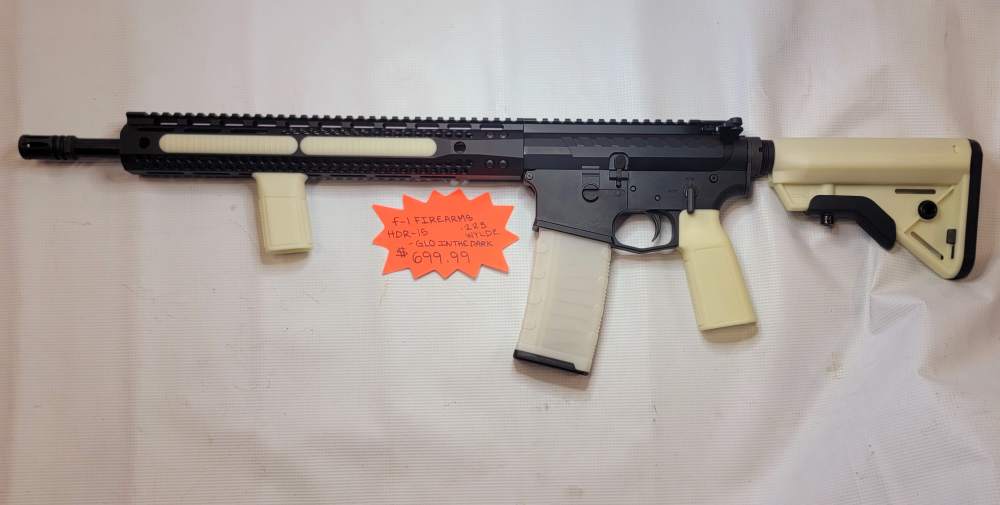 Glo in the Dark F-1 firearms HDR-15 .223 wylde-img-1
