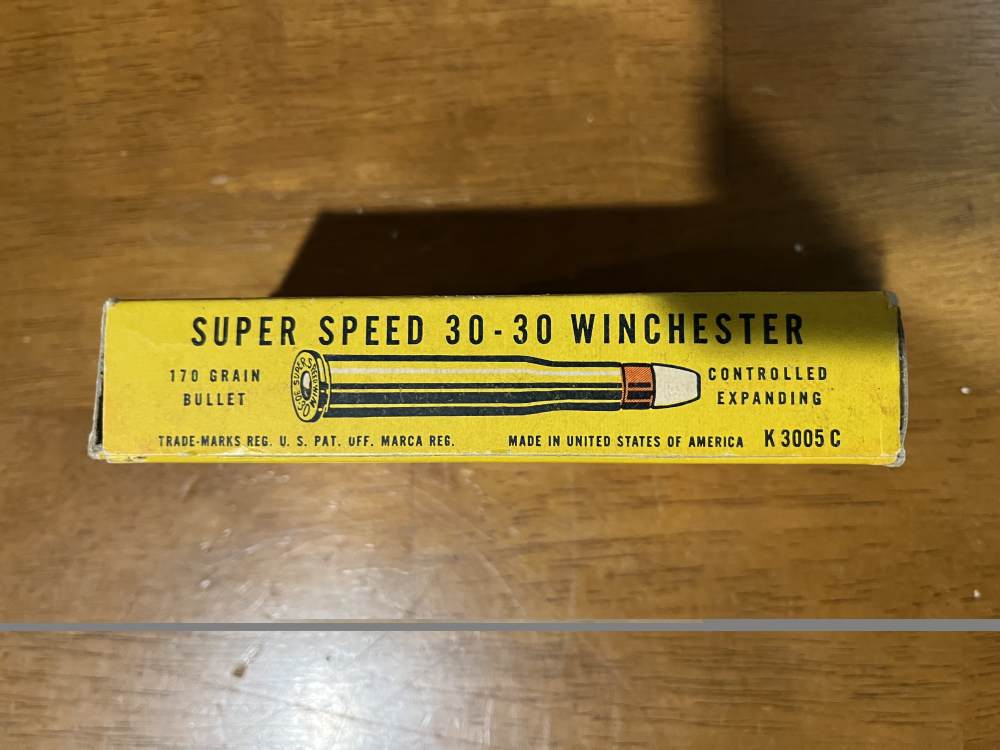 NICE OLD WINCHESTER SILVERTIP BOX OF 20 FULL-img-1