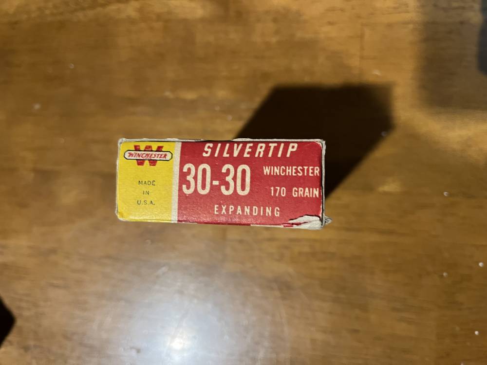 NICE OLD WINCHESTER SILVERTIP BOX OF 20 FULL-img-5