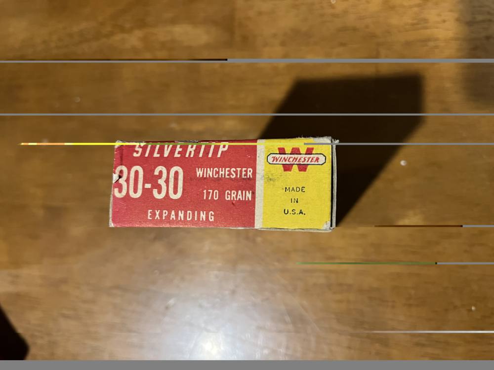 NICE OLD WINCHESTER SILVERTIP BOX OF 20 FULL-img-4