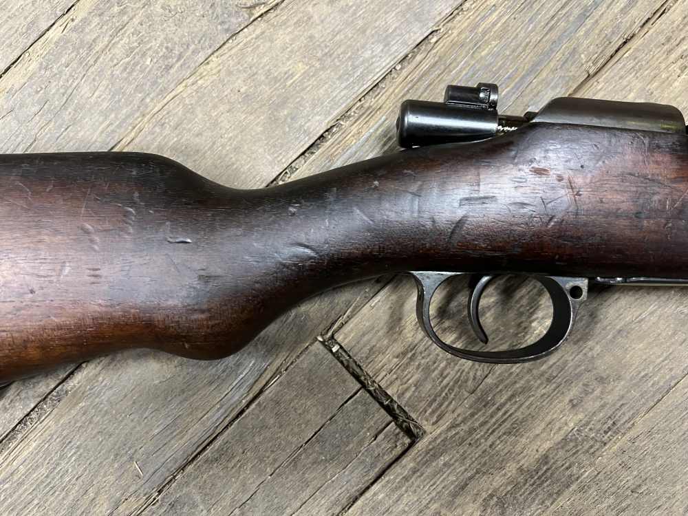 PORTUGUESE 1904/39 MAUSER VERGUEIRO RIFLE W muzzle cover 8mm -img-2