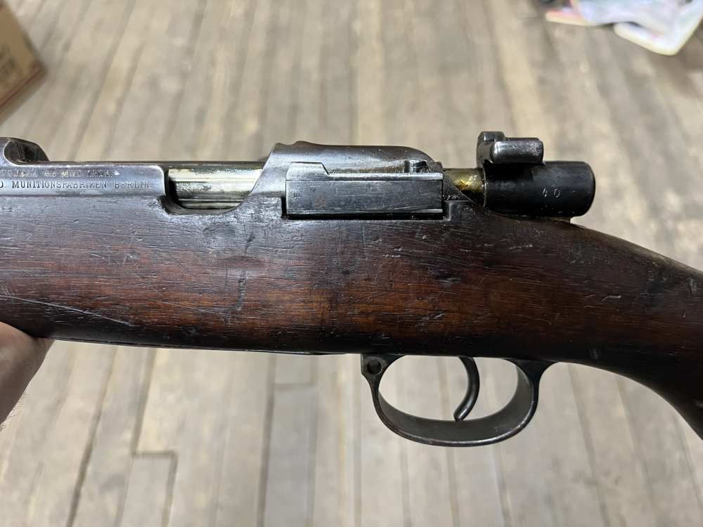 PORTUGUESE 1904/39 MAUSER VERGUEIRO RIFLE W muzzle cover 8mm -img-8