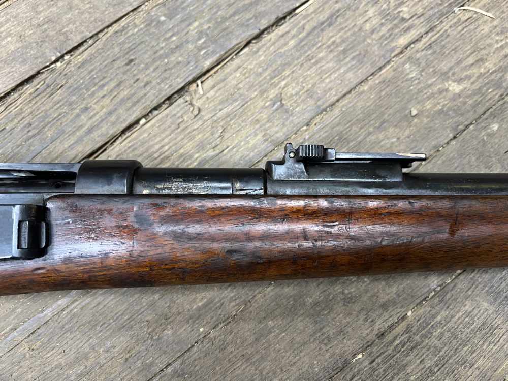 Danish Krag Jorgensen rifle M89 1910 matching 8x58r ww2-img-4