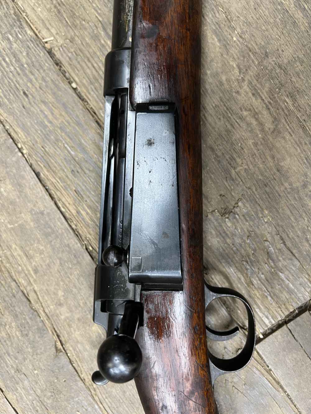Danish Krag Jorgensen rifle M89 1910 matching 8x58r ww2-img-3