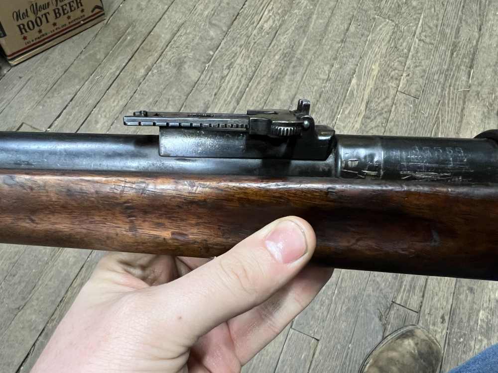 Danish Krag Jorgensen rifle M89 1910 matching 8x58r ww2-img-13