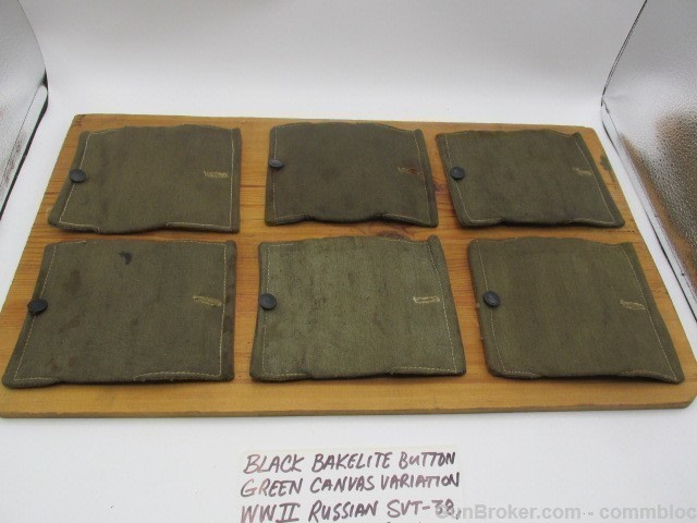 russian svt-38 svt-40 tokarev tool roll ww2 black bakelite type svt38 svt40-img-23