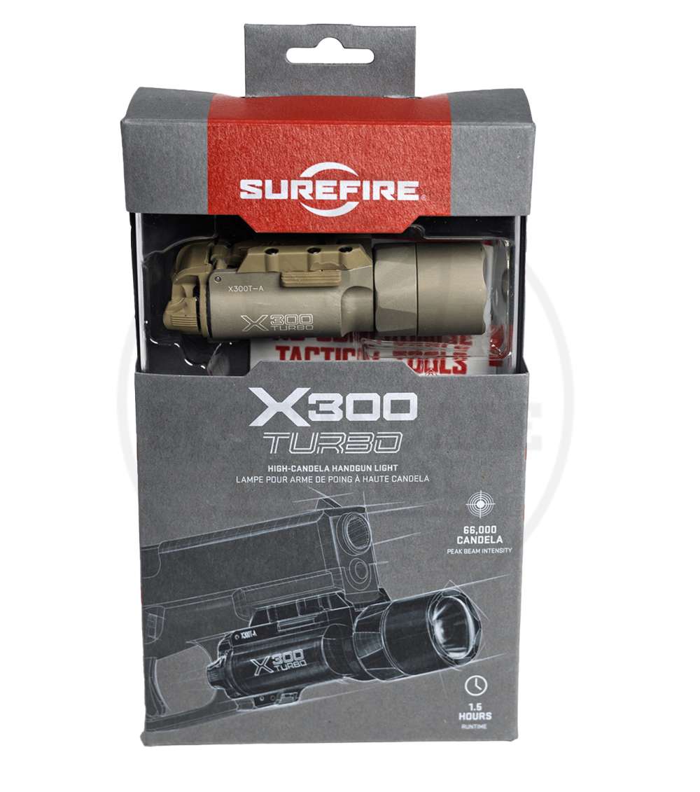 Surefire X300 Turbo Weapon Light FDE-img-0
