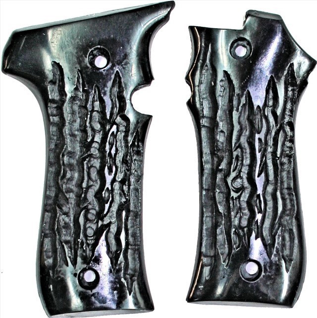 Llama III & IIIA Imitation Jigged Buffalo Horn-img-0