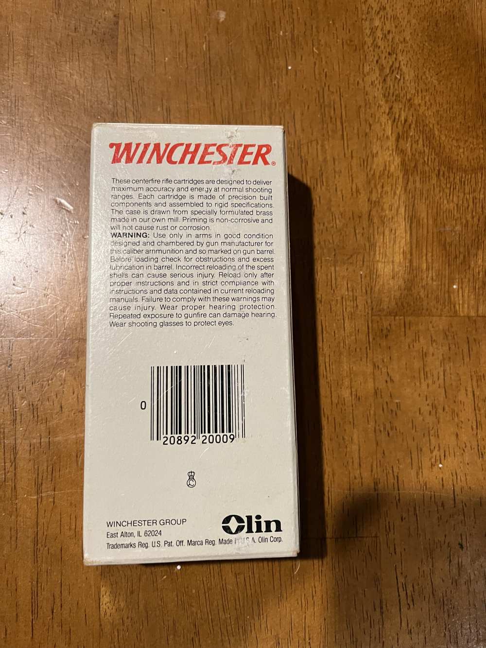 WINCHESTER 30-30 NEW OLD STOCK BOX OF 20 CARTRIGES-img-4