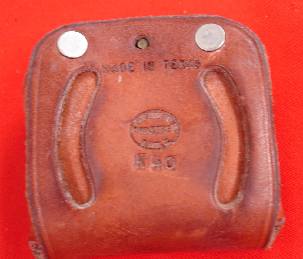 El Paso Saddlery Dual Double Stack Leather Magazine Pouch K40 GA-img-2