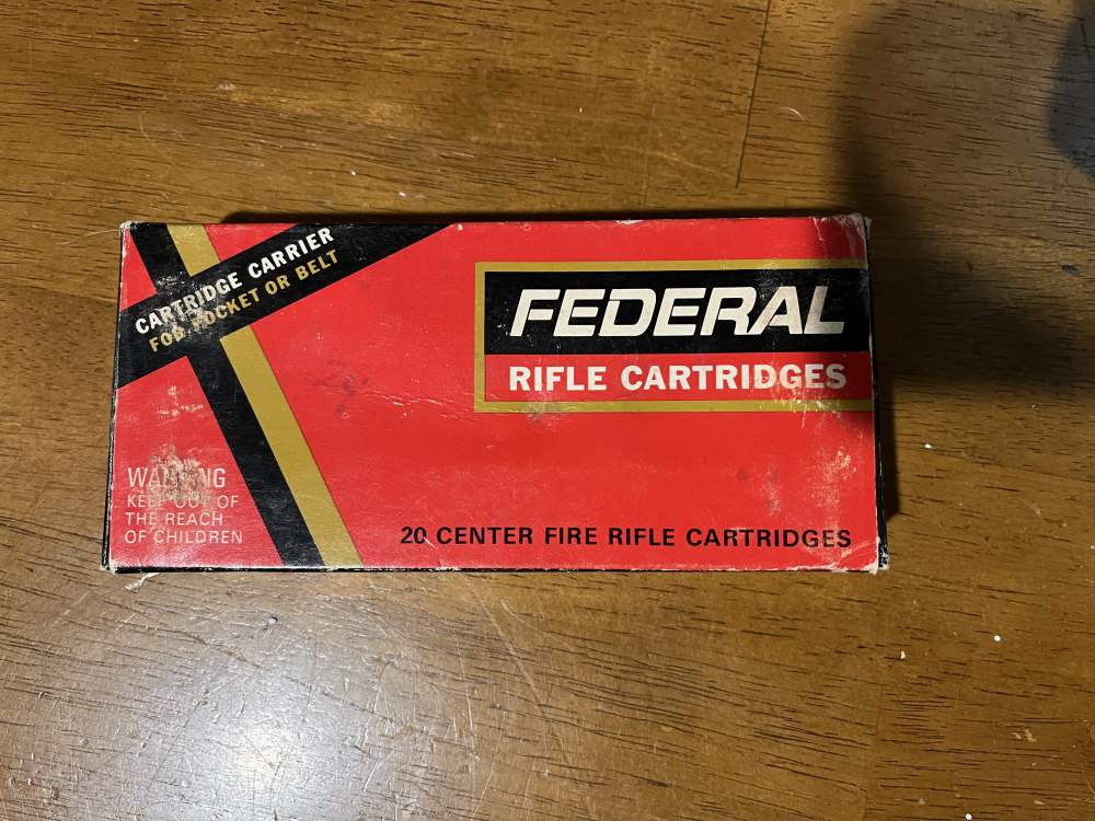 FEDERAL AMMUNITION FULL BOX 20 ROUNDS 30-30 WINCHESTER-img-0