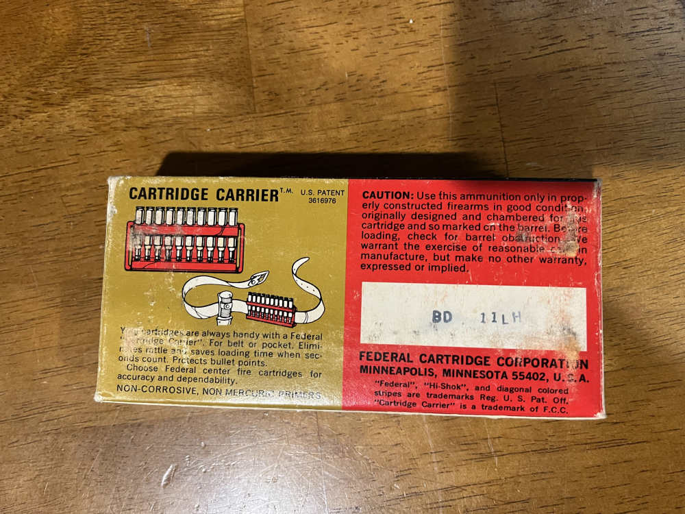 FEDERAL AMMUNITION FULL BOX 20 ROUNDS 30-30 WINCHESTER-img-2