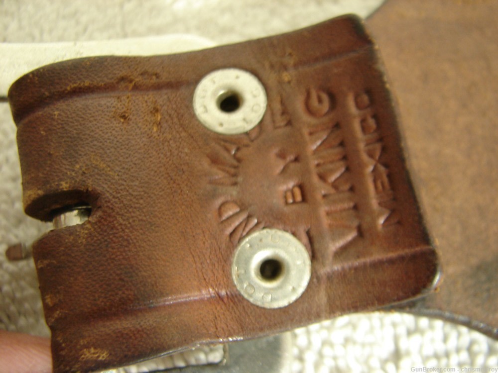 RIFLE CARTRIDGE BELT BY VIKING YOUTH OR LADIES SMALL 35" LENGTH VINTAGE -img-3