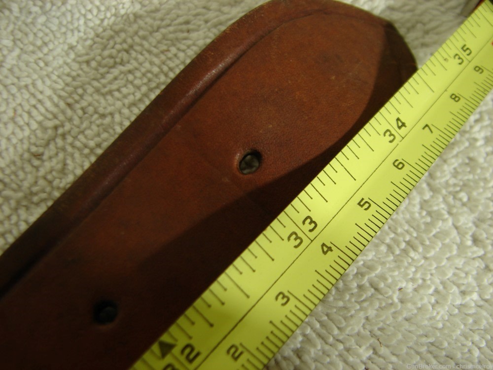 RIFLE CARTRIDGE BELT BY VIKING YOUTH OR LADIES SMALL 35" LENGTH VINTAGE -img-11