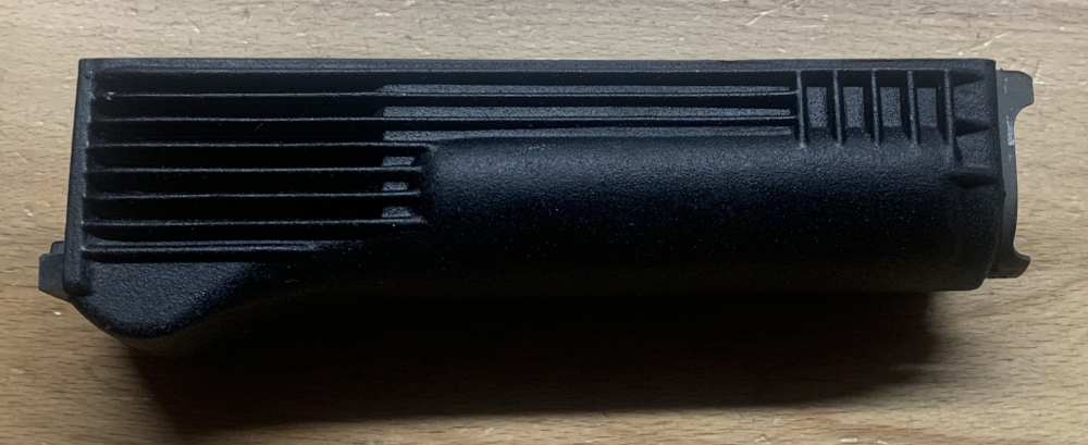 Bulgarian Black Polymer AK-47 AKM AK-74 Lower Handguard With Heat Shield-img-0