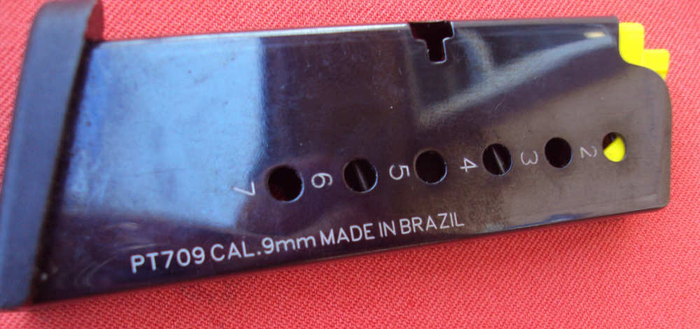 Factory Original Taurus PT709 Magazine,  9mm, 7 Rounds, Near New-img-6