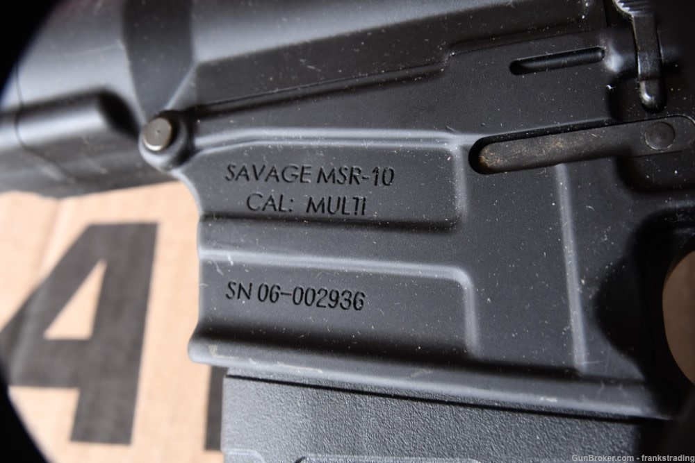 Savage MSR 10 308win Hunter semi auto rifle w/box as NEW, First year gun-img-7