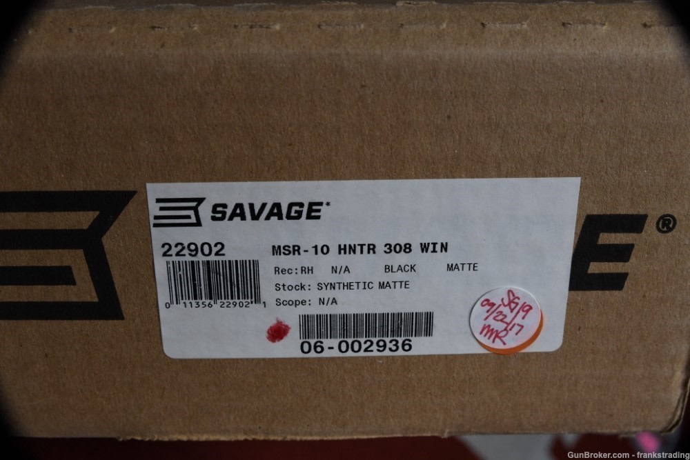 Savage MSR 10 308win Hunter semi auto rifle w/box as NEW, First year gun-img-14