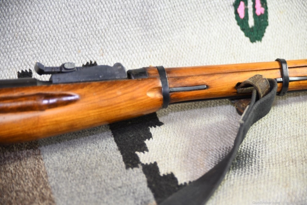 Russian Mosin Nagant 91/59 carbine w/weird brake on barrel 1943-img-4