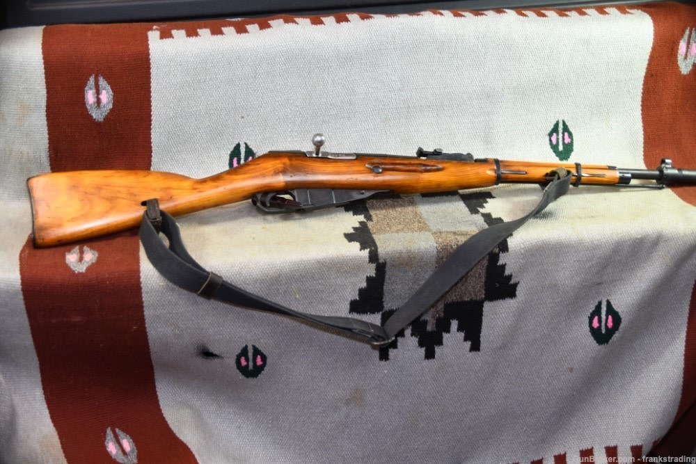 Russian Mosin Nagant 91/59 carbine w/weird brake on barrel 1943-img-0