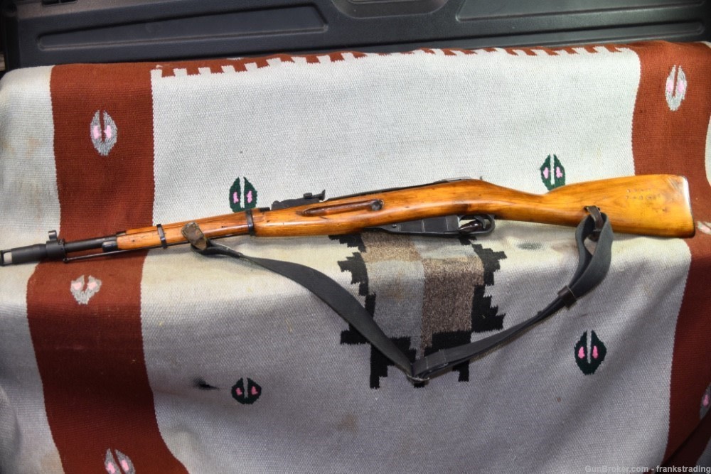 Russian Mosin Nagant 91/59 carbine w/weird brake on barrel 1943-img-12