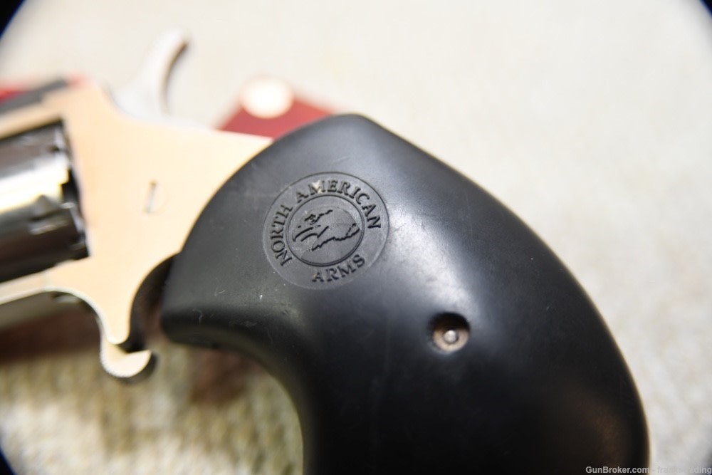 North American Arms Black Widow model 22 Magnum w/holster as NEW-img-6