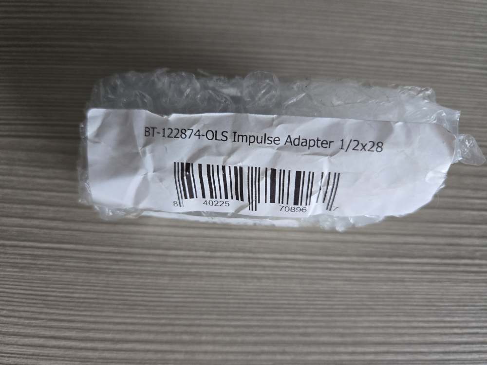 B&T Factory 1/2x28  Piston / Adaptor for Impuls-OLS Silencer BT-122874-OLS-img-0
