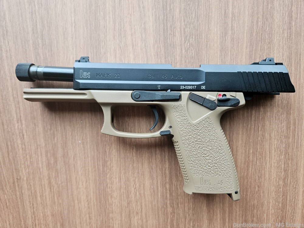H&K German Mark 23 in Factory FDE Tan - Real MK23 Socom .45-img-4