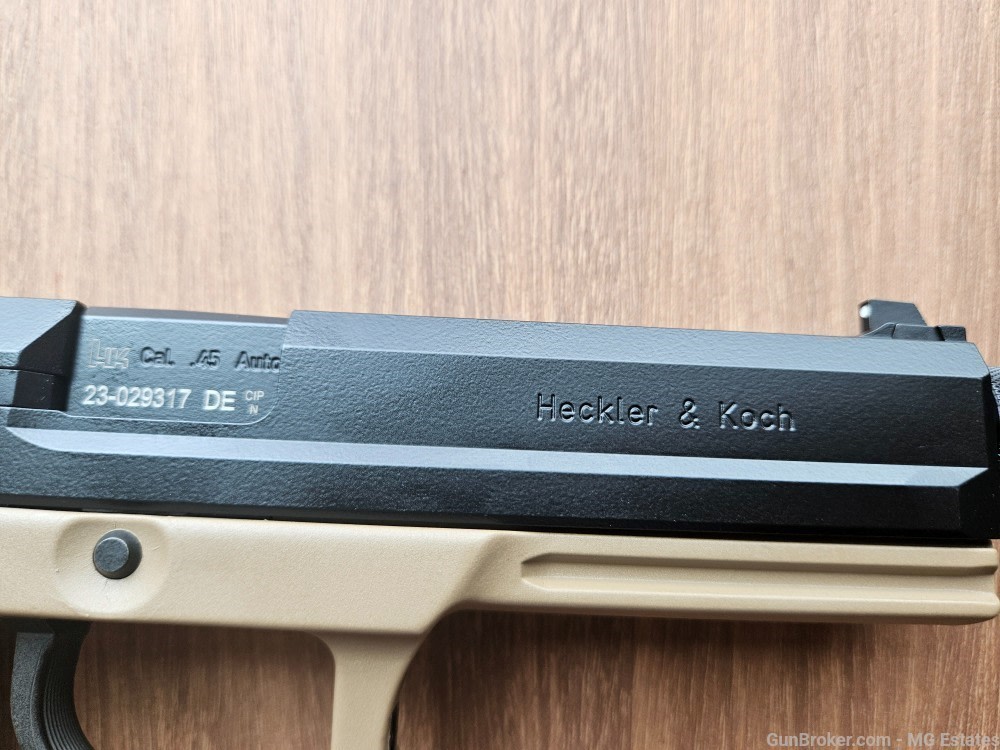 H&K German Mark 23 in Factory FDE Tan - Real MK23 Socom .45-img-7