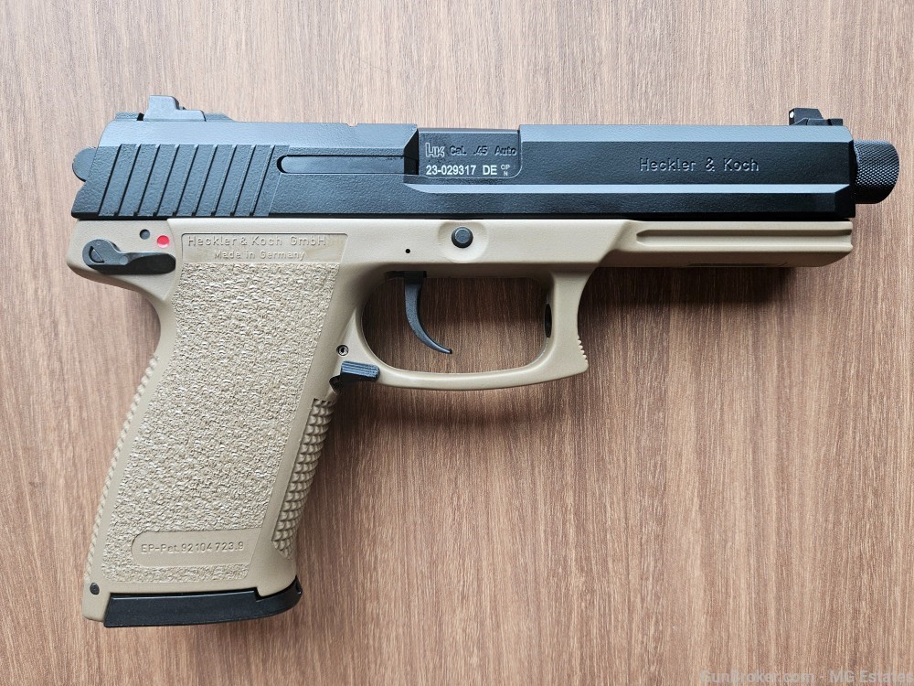 H&K German Mark 23 in Factory FDE Tan - Real MK23 Socom .45-img-3