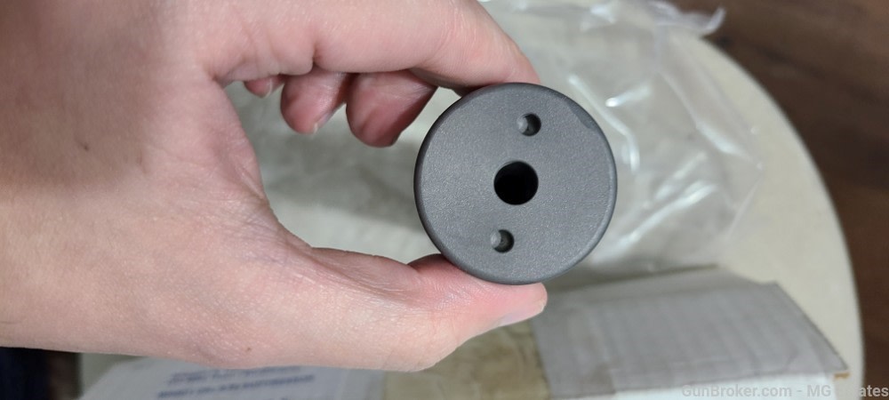 RARE 1 of 16 Military Prototype Swiss Import B&T QDT Titanium 5.56 Silencer-img-6