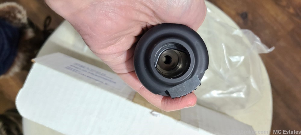 RARE 1 of 16 Military Prototype Swiss Import B&T QDT Titanium 5.56 Silencer-img-7