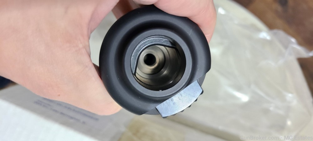 RARE 1 of 16 Military Prototype Swiss Import B&T QDT Titanium 5.56 Silencer-img-4