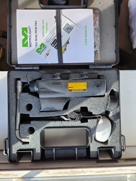 Meprolight Mor Pro Optic W/ FULL POWER IR & Visible Green Laser Tavor-img-0